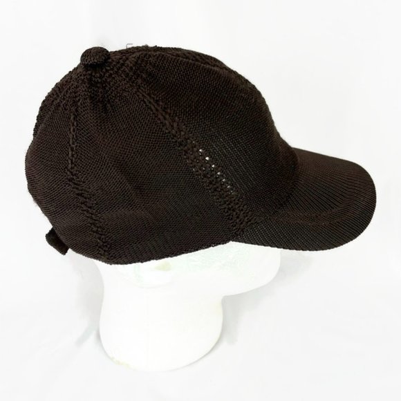 KBETHOS Accessories Kb Ethos Mens Knit Baseball Hat Brown Mesh